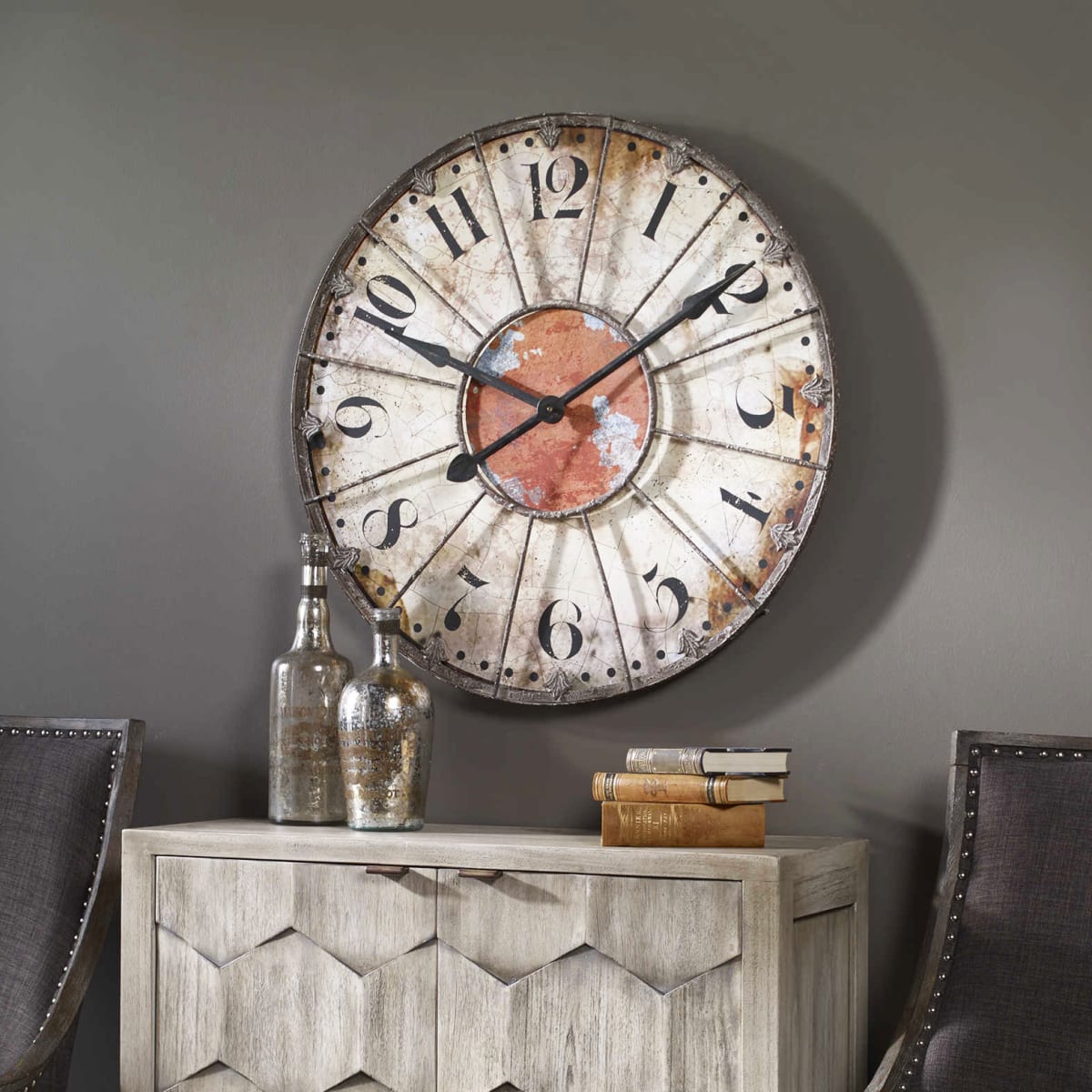 Uttermost 06664 Crackled Ivory Ellsworth 30