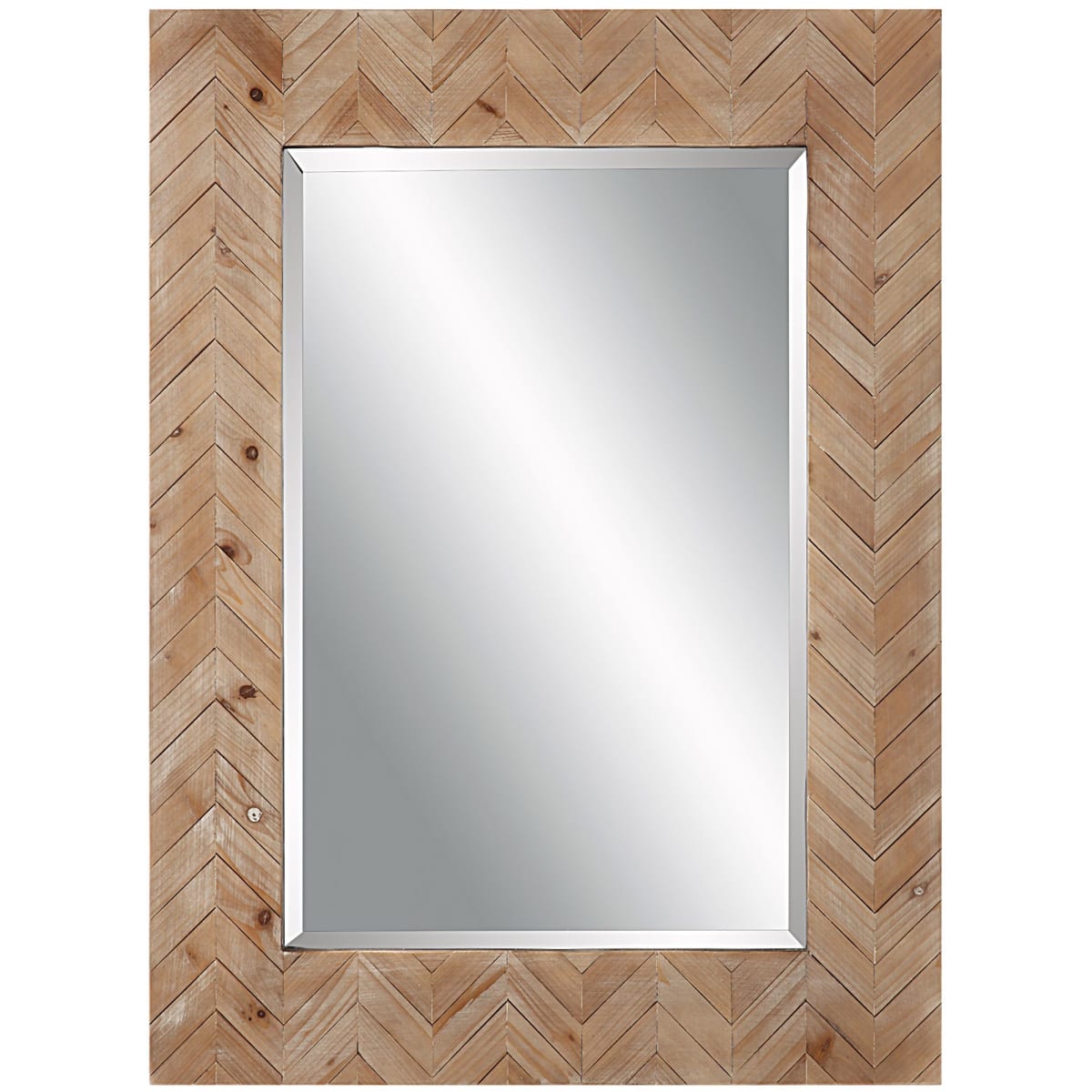 Uttermost 09767 Chevron Natural Wood Demetria 47
