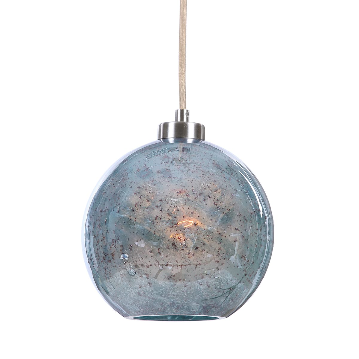 Uttermost 22198 Brushed Nickel Gemblue 9