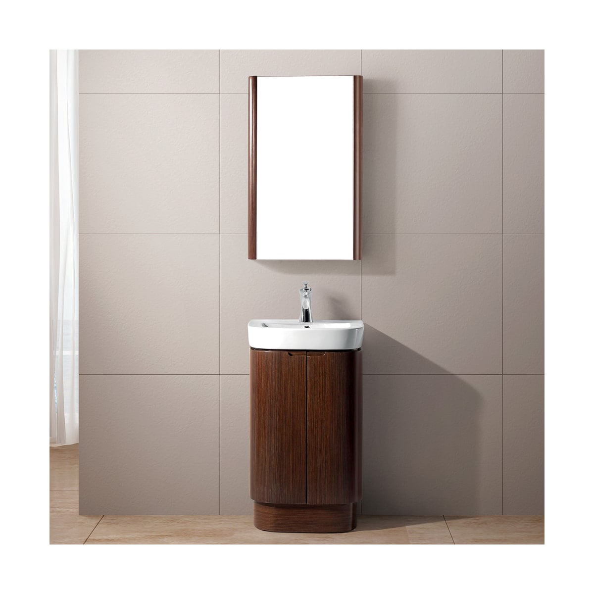 Vigo Vg09017118k Wenge Calantha 19 5 8 Single Bathroom Vanity Vigo Vg09017118k Wenge Calantha 19 5 8