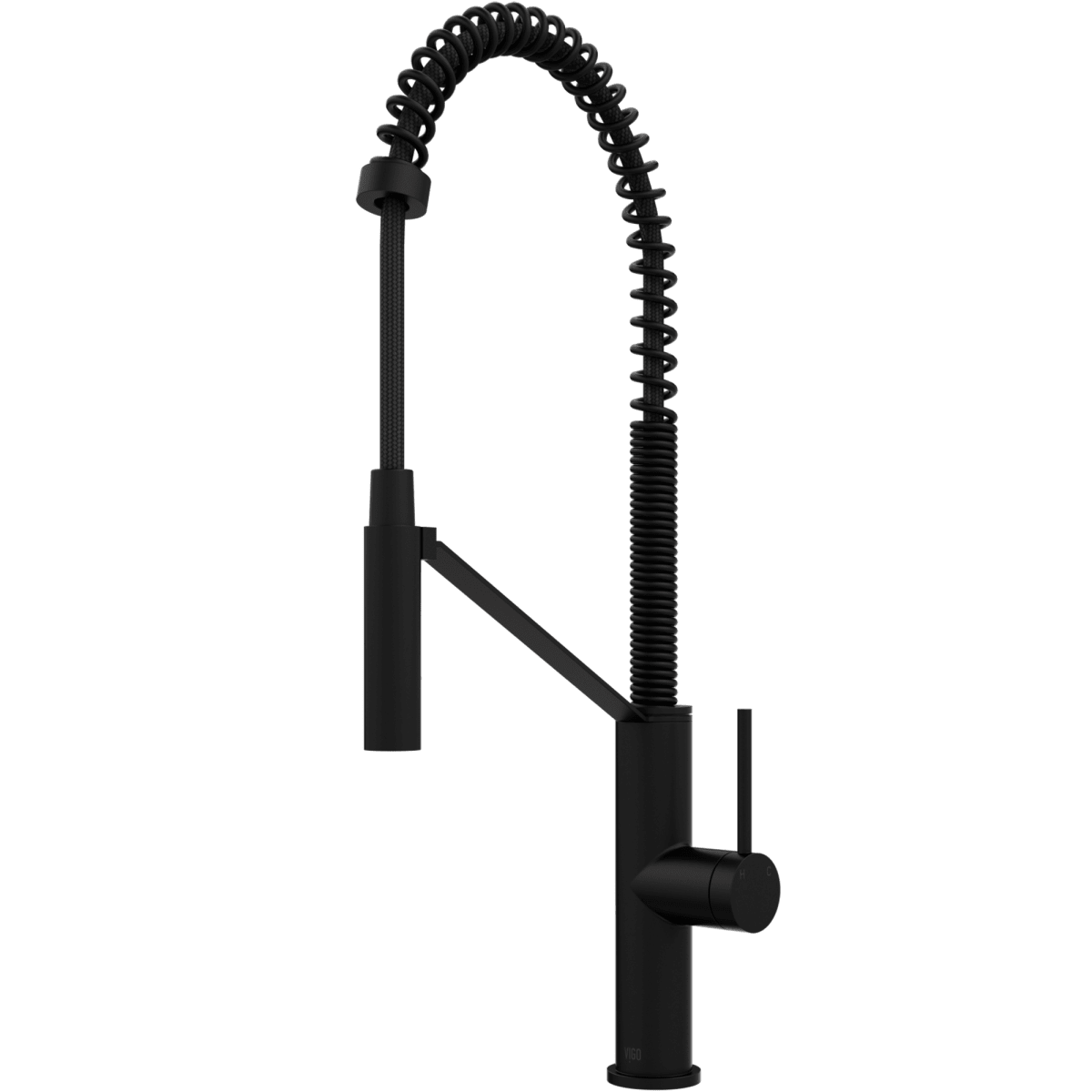 Vigo VG02027MB Matte Black Livingston 1.8 GPM Single Hole Pre ...