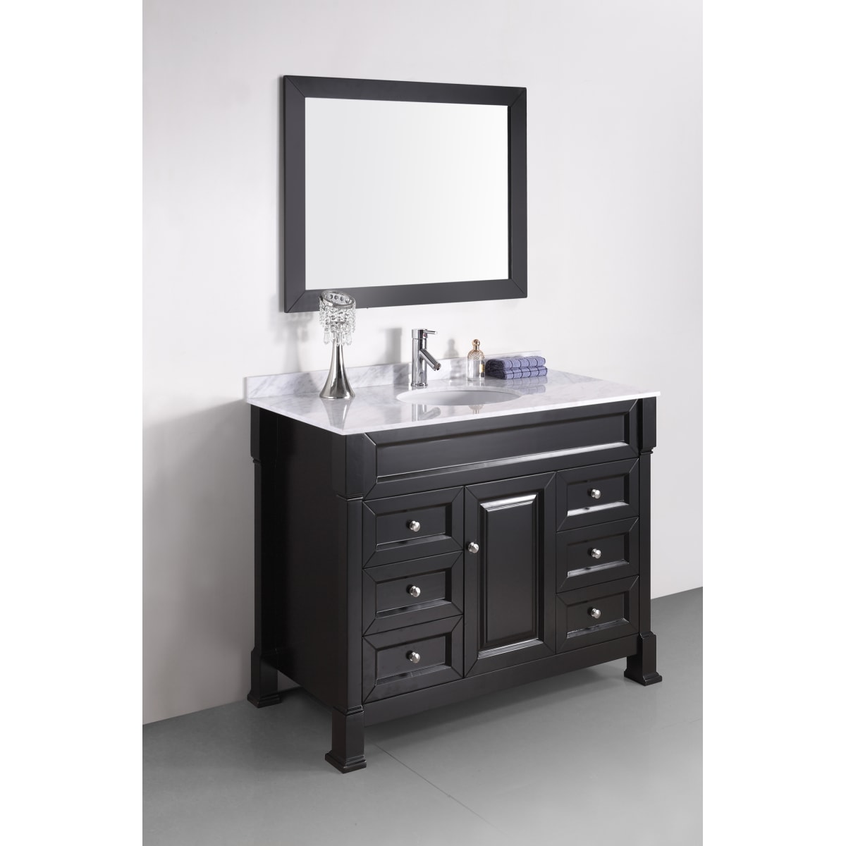 Bathroom Vanity Cabinet, Virtu Usa Vanity Installation