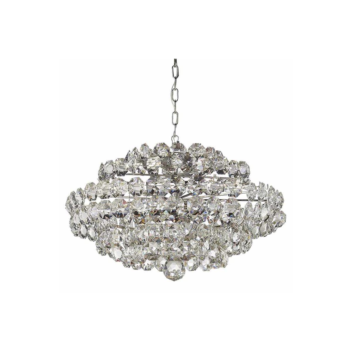 Visual Comfort Arn 5105pn Cg Polished Nickel Sanger 29 Chandelier Visual Comfort Arn 5105pn Cg Sanger 29 Chandelier By Aerin