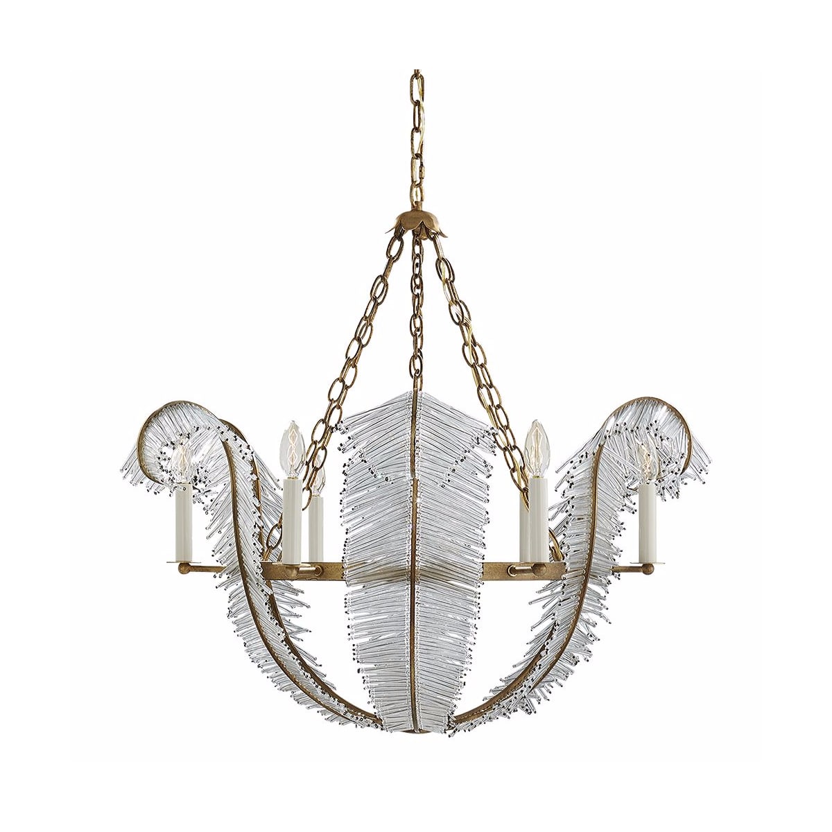 Visual Comfort Nw 5051gi Gilded Iron Calais 34 Candle Style Chandelier By Niermann Weeks Lightingshowplace Com