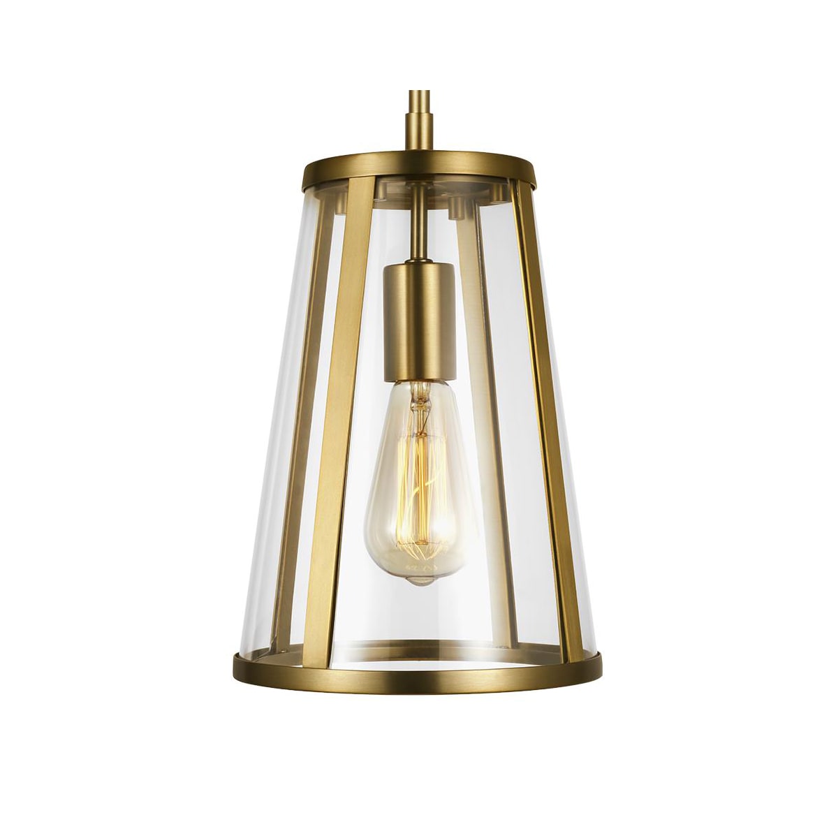 Visual Comfort P1287BBS Burnished Brass Harrow 8