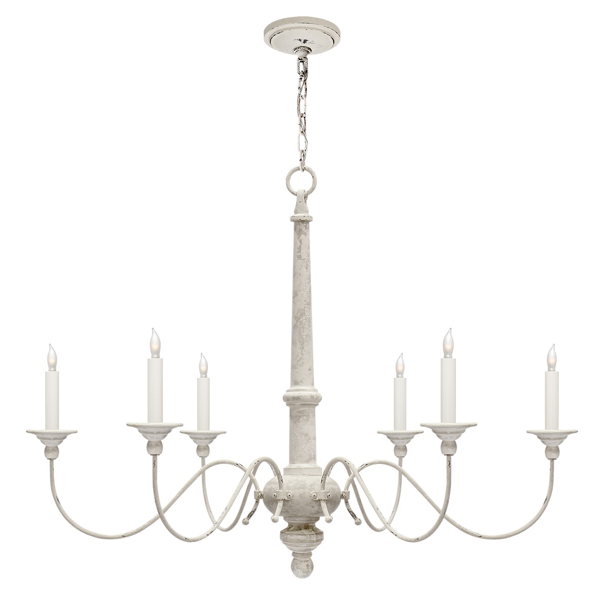 Visual Comfort S 5211bw Belgian White Country 36 Candle Style