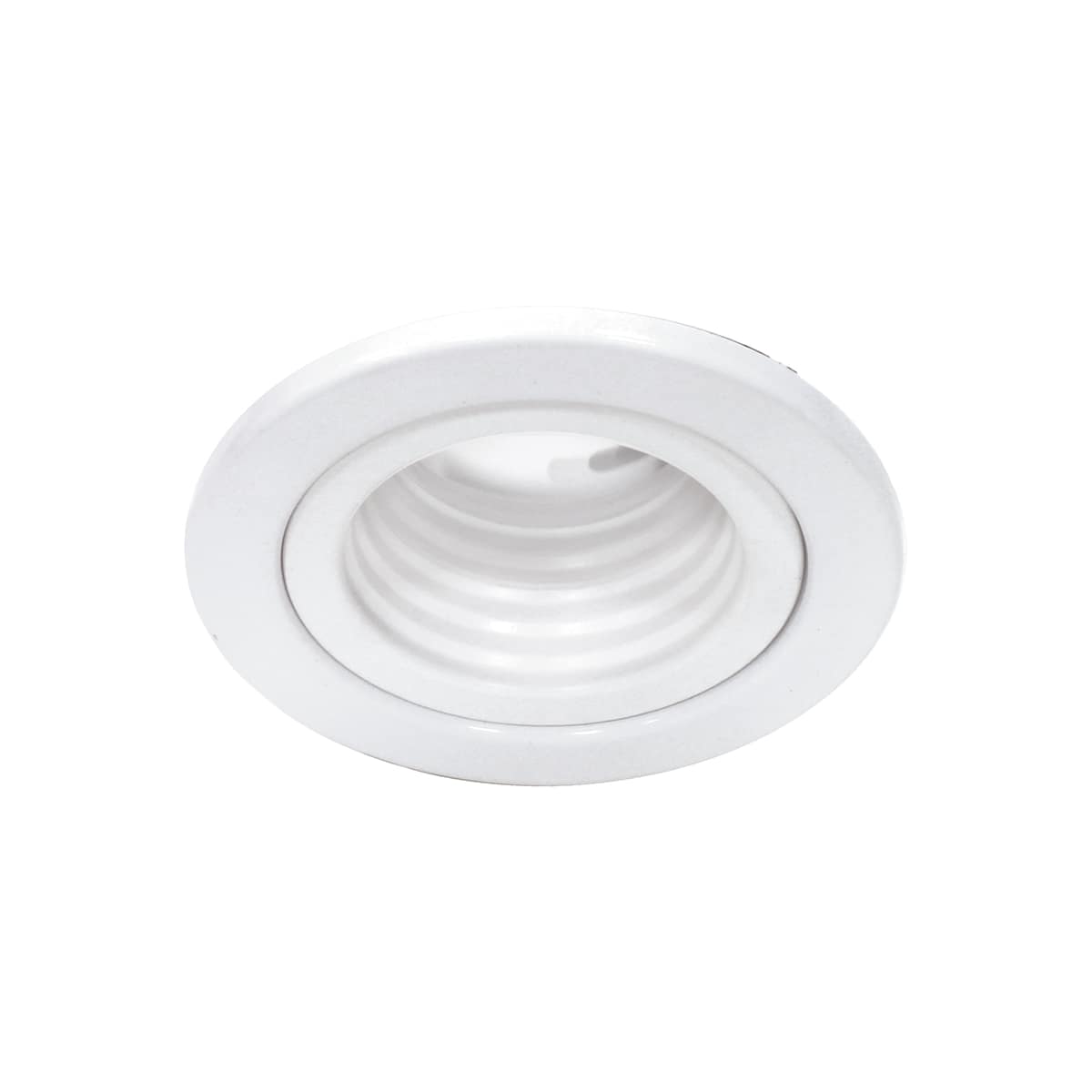 White 3 Low Voltage Recessed Light, Recessed Light Baffle White