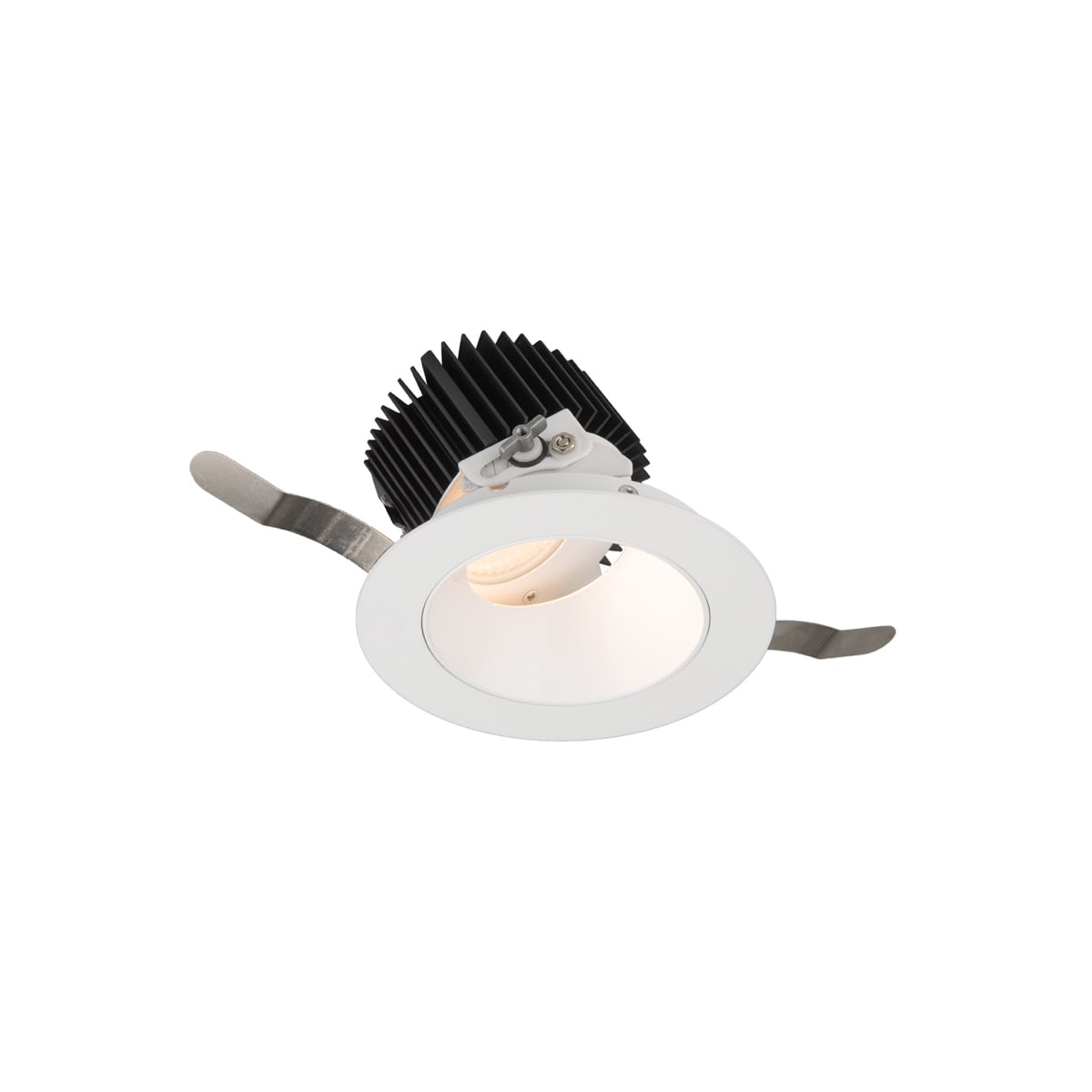 WAC Lighting R3ASDT-N835-BKWT Aether Square Trim with LED Light Engine Narrow 25 Beam 3500K Black White WAC Lighting R3ASDT-N835-BKWT Aether Square Trim with LED Light Engine Narrow 25 Beam 3500K Black White