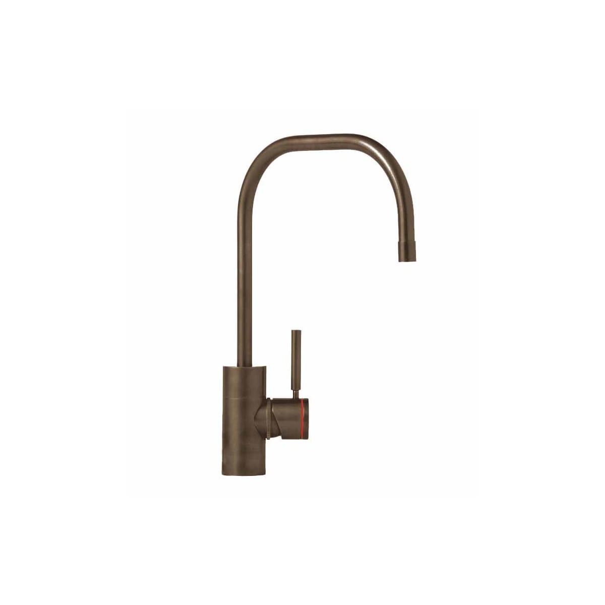 Waterstone 3825-ORB Black Oil Rubbed Bronze Fulton 1.75 GPM Single Hole Kitchen  Faucet with Lever Handle