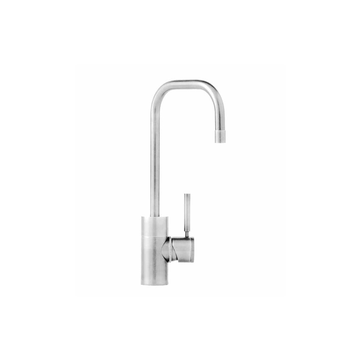 Waterstone 3925-SC Satin Chrome Fulton 1.75 GPM Single Hole Bar Faucet with  Lever Handle