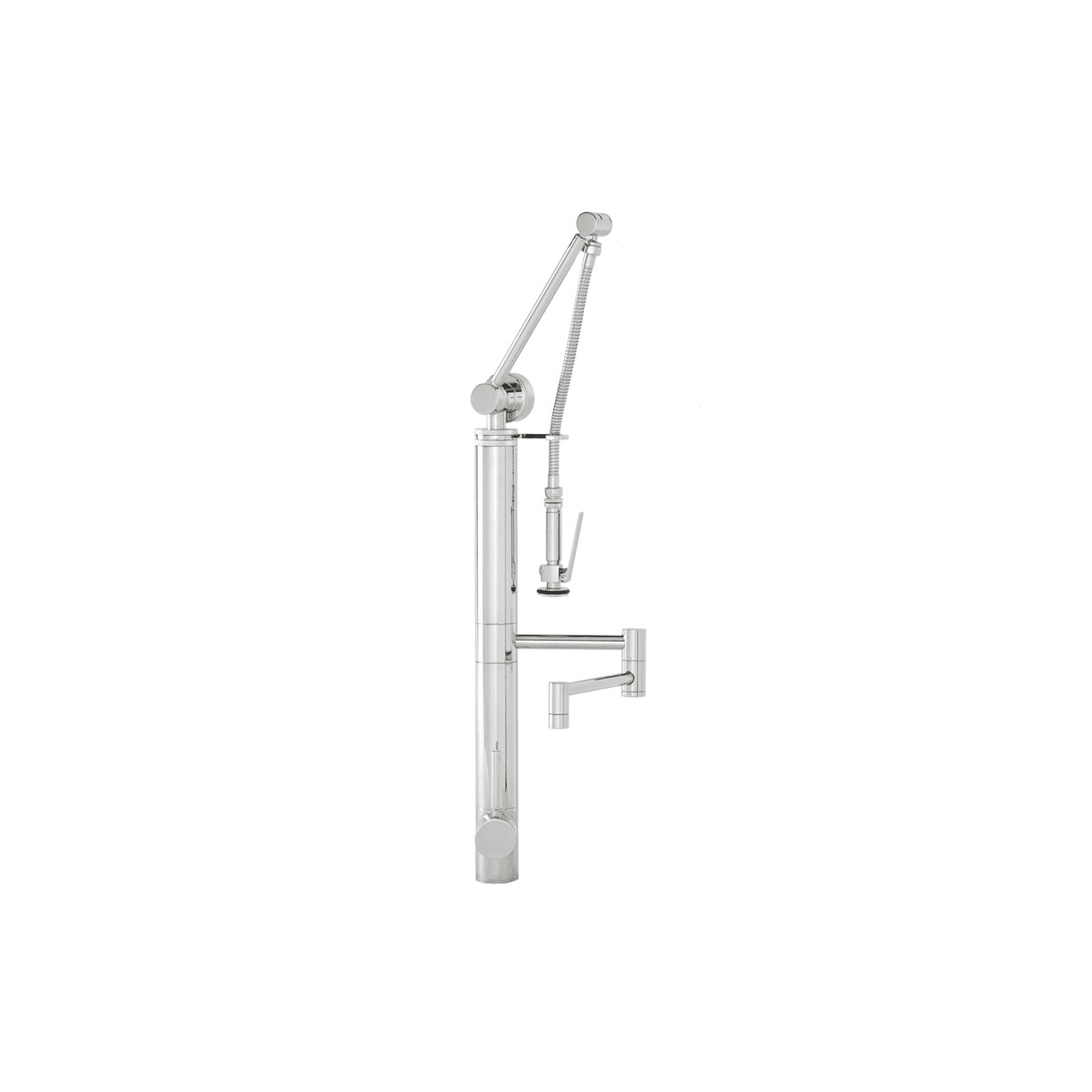 Waterstone 3710 12 01 Almond Gantry 1 75 Gpm Single Hole Prep