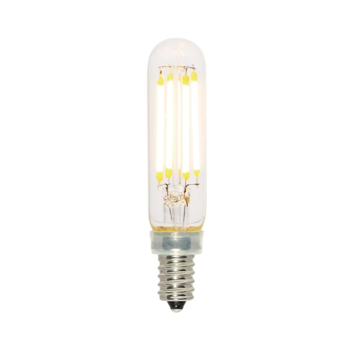 Monograph genius toxicity Westinghouse 5168020 Clear Pack of (6) 4.5 Watt Dimmable T6 Candelabra  (E12) LED Bulbs - 450 Lumens, 2700K, and 80CRI - LightingDirect.com