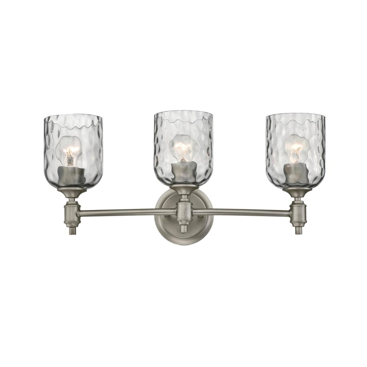 Westinghouse 6326400 Dark Pewter Basset 3 Light 22-13/16