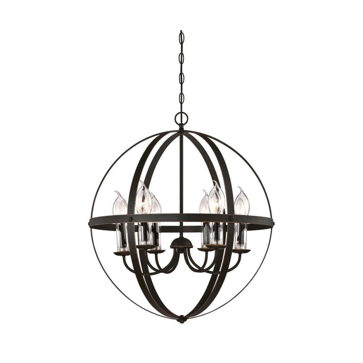 Troy Lighting F6748 Balboa 8 Light 28 inch Bronze Chandelier
