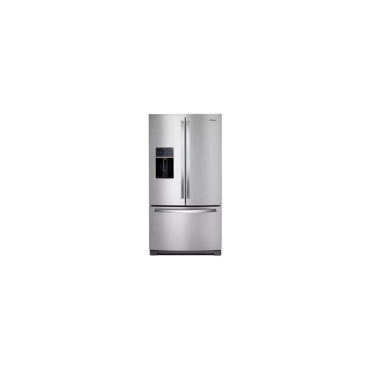 Whirlpool french door clearance refrigerator wrf757sdh stores