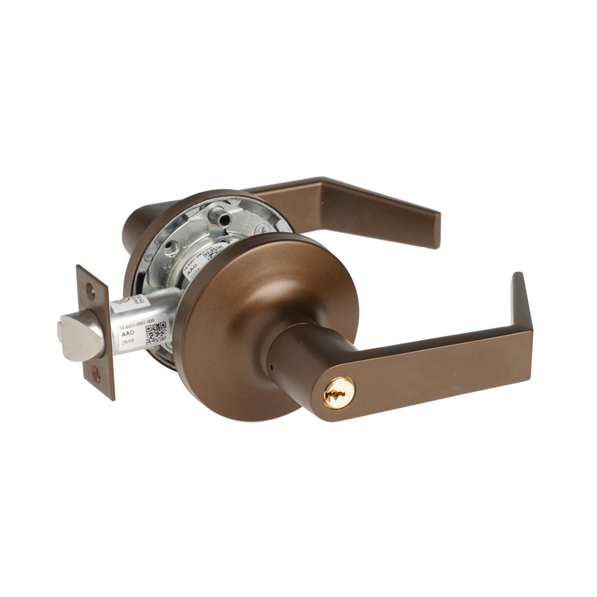 Yale Security AU 5408LN 606 2-3/4 Backset Satin Brass Brass/Steel/Zinc/Stainless Steel Yale Security Inc 606 Grade 1 Classroom Yale Security AU 5408LN 606 2-3/4 Backset Satin Brass Brass/Steel/Zinc/Stainless Steel Yale Security Inc 606 Grade 1 Classroom