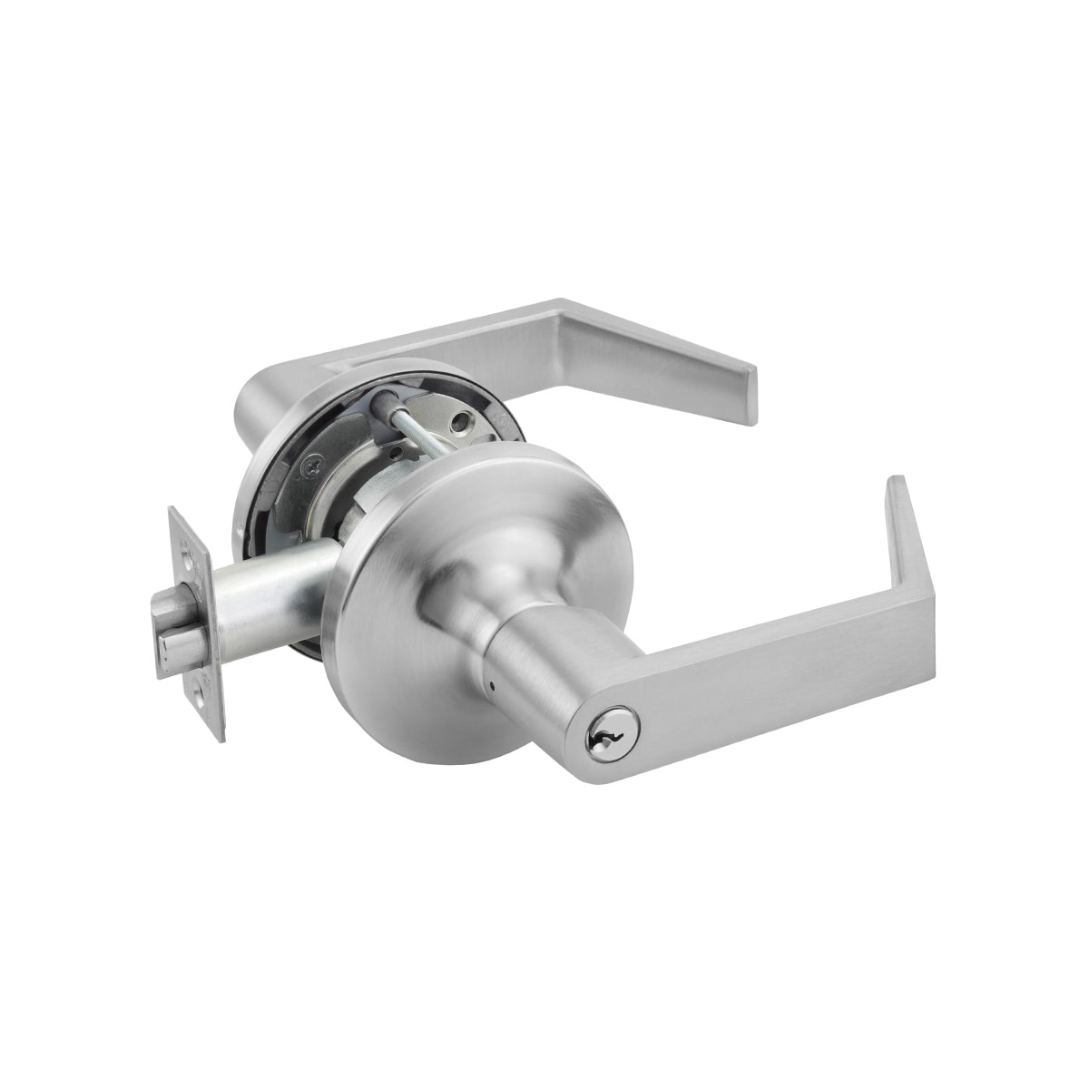 Yale Security AU 5408LN 606 2-3/4 Backset Satin Brass Brass/Steel/Zinc/Stainless Steel Yale Security Inc 606 Grade 1 Classroom Yale Security AU 5408LN 606 2-3/4 Backset Satin Brass Brass/Steel/Zinc/Stainless Steel Yale Security Inc 606 Grade 1 Classroom