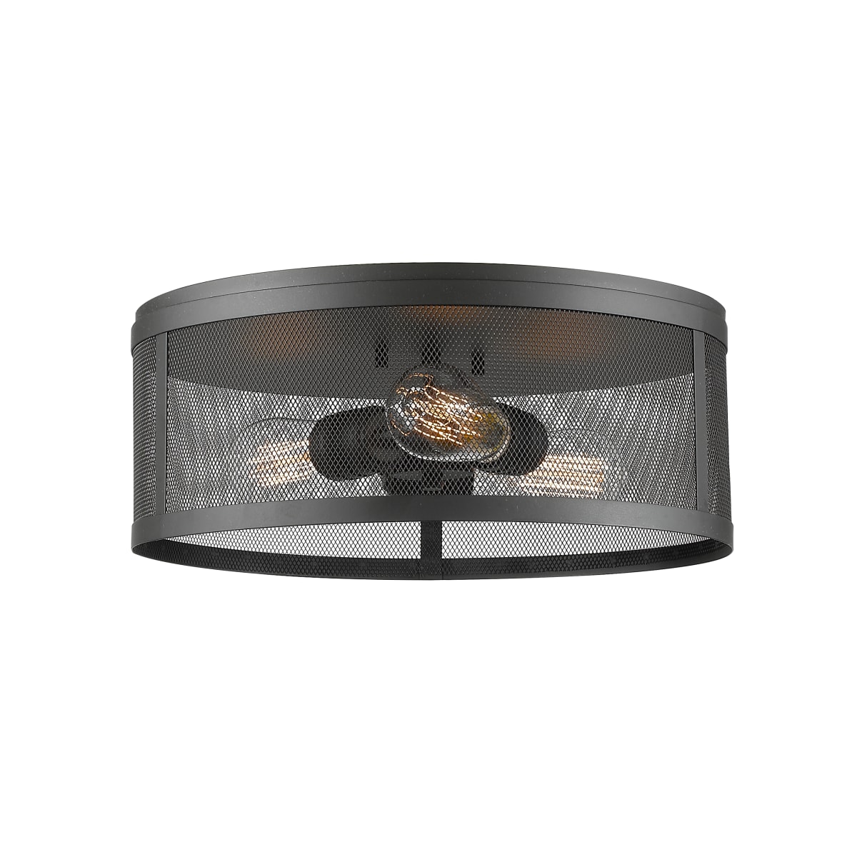 Z-Lite 331F14-BN Brushed Nickel Meshsmith 3 Light 14-7/8