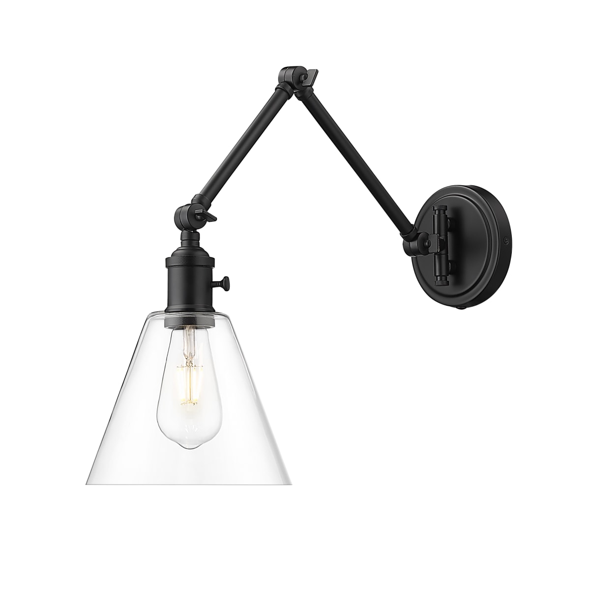 適切な価格 Z-Lite 348S-MB 8 Gayson Black Matte トップス