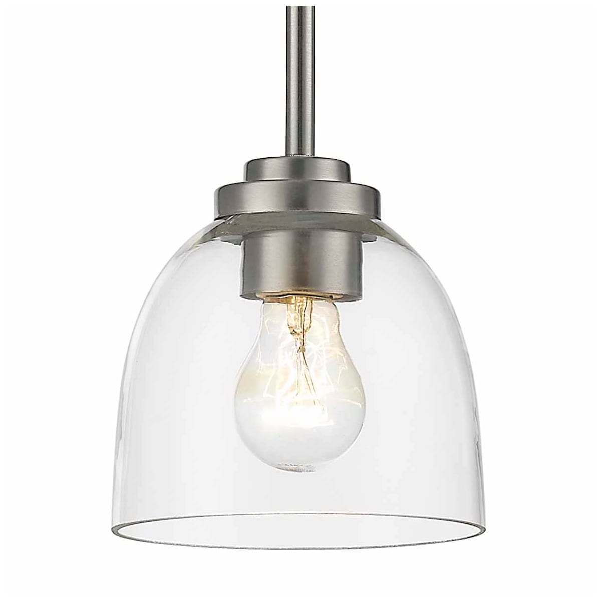 Z-Lite 460MP-BN Brushed Nickel Ashton Single Light 6