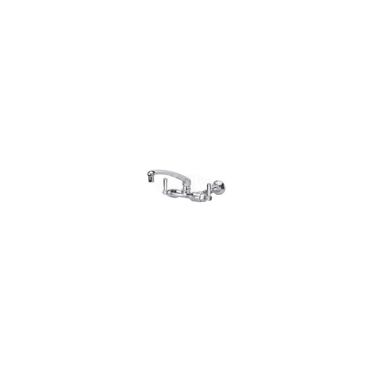 Zurn Z841g1 Xl Chrome Service Sink Faucet With 8 Cast Spout And