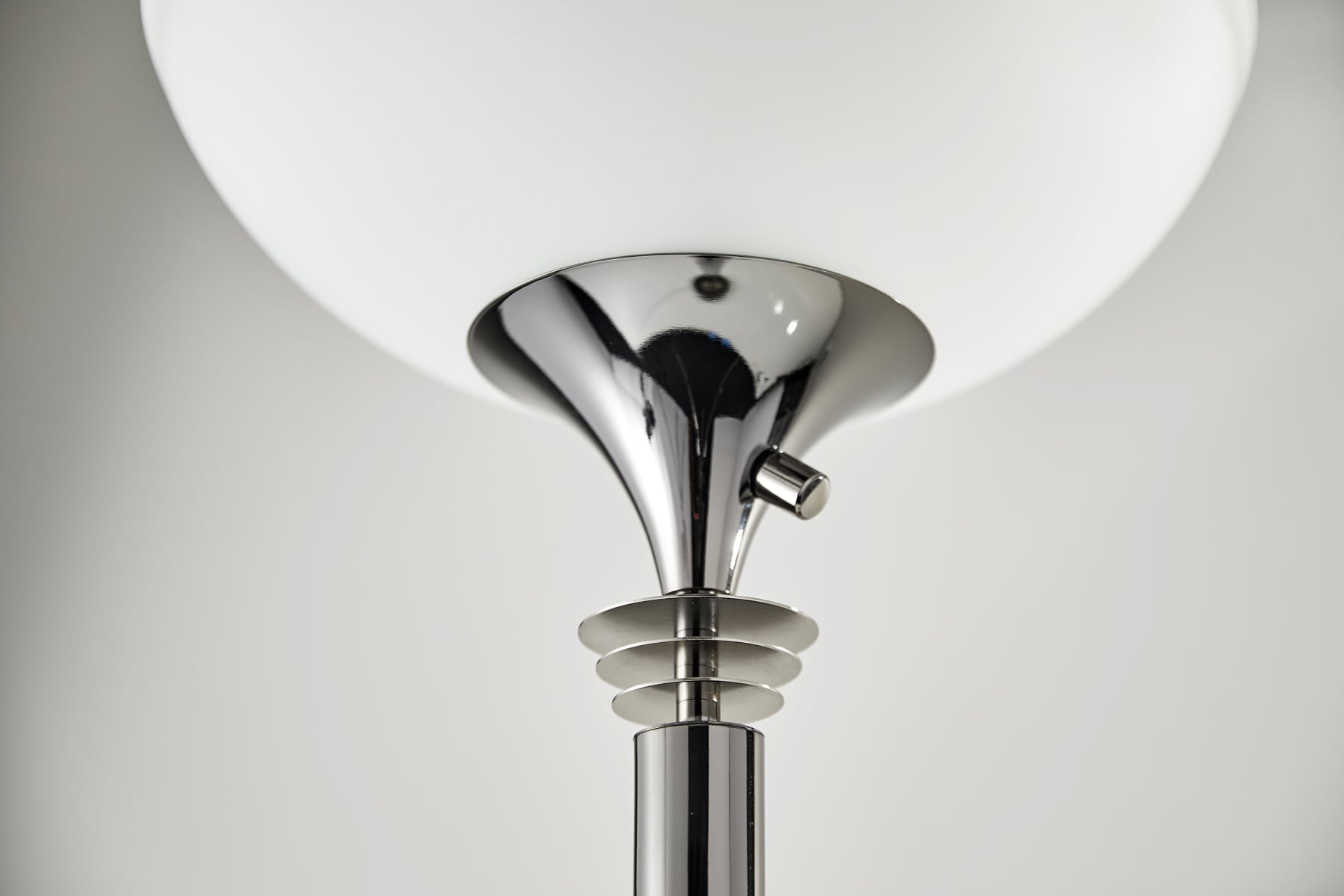 Adesso 5120 22 Chrome Metropolis 2 Light 71 1 High Torchiere Adesso 5120 22 Chrome Metropolis 2 Light 71 1 High Torchiere Floor Lamp Lightingshowplace Com