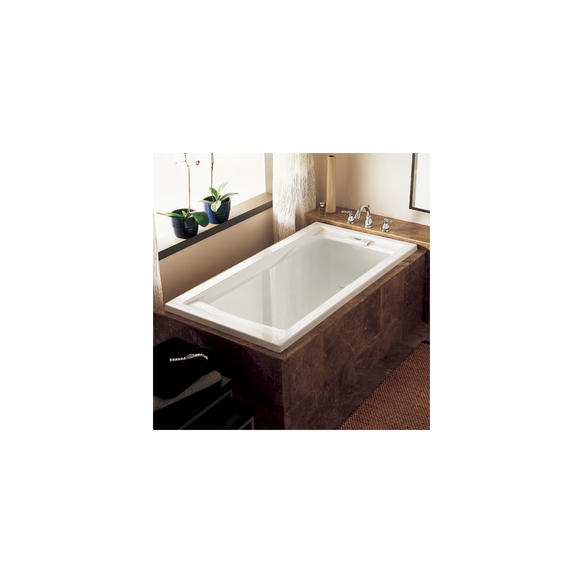 American Standard 2422 V002 011 Arctic Evolution 60 Acrylic Soaking Bathtub With Reversible Drain Lifetime Warranty Faucetdirect Com