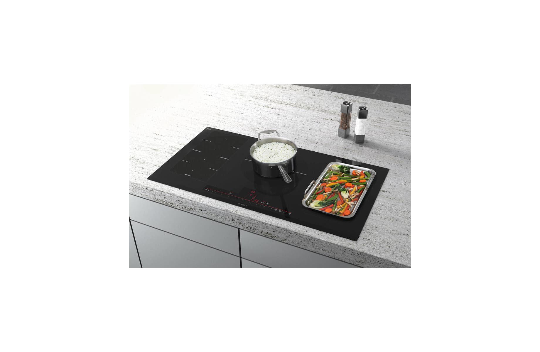 Bosch Nitp668suc Black Stainless Steel 36 Inch Wide Built In