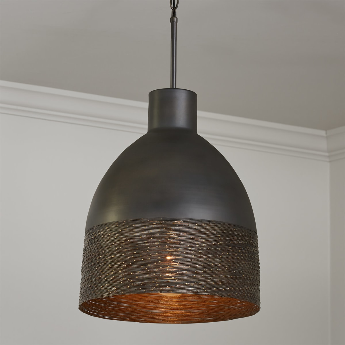 Capital Lighting 335112GI Grey Iron Sana 15
