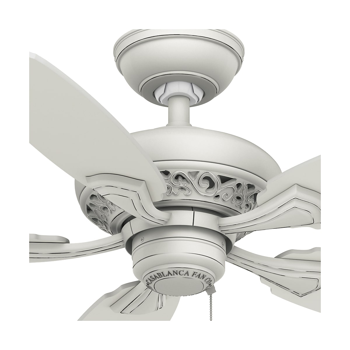 White Hunter Fan Company 53194 Casablanca Fordham Indoor 44 Inch Ceiling Fan 