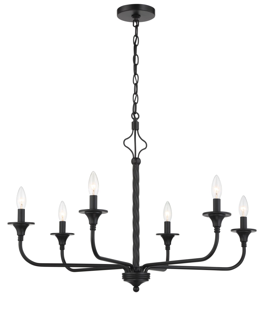 手数料安い Craftmade 57026-BNK Brushed Polished Nickel Jolenne 6 Light アイドルグッズ