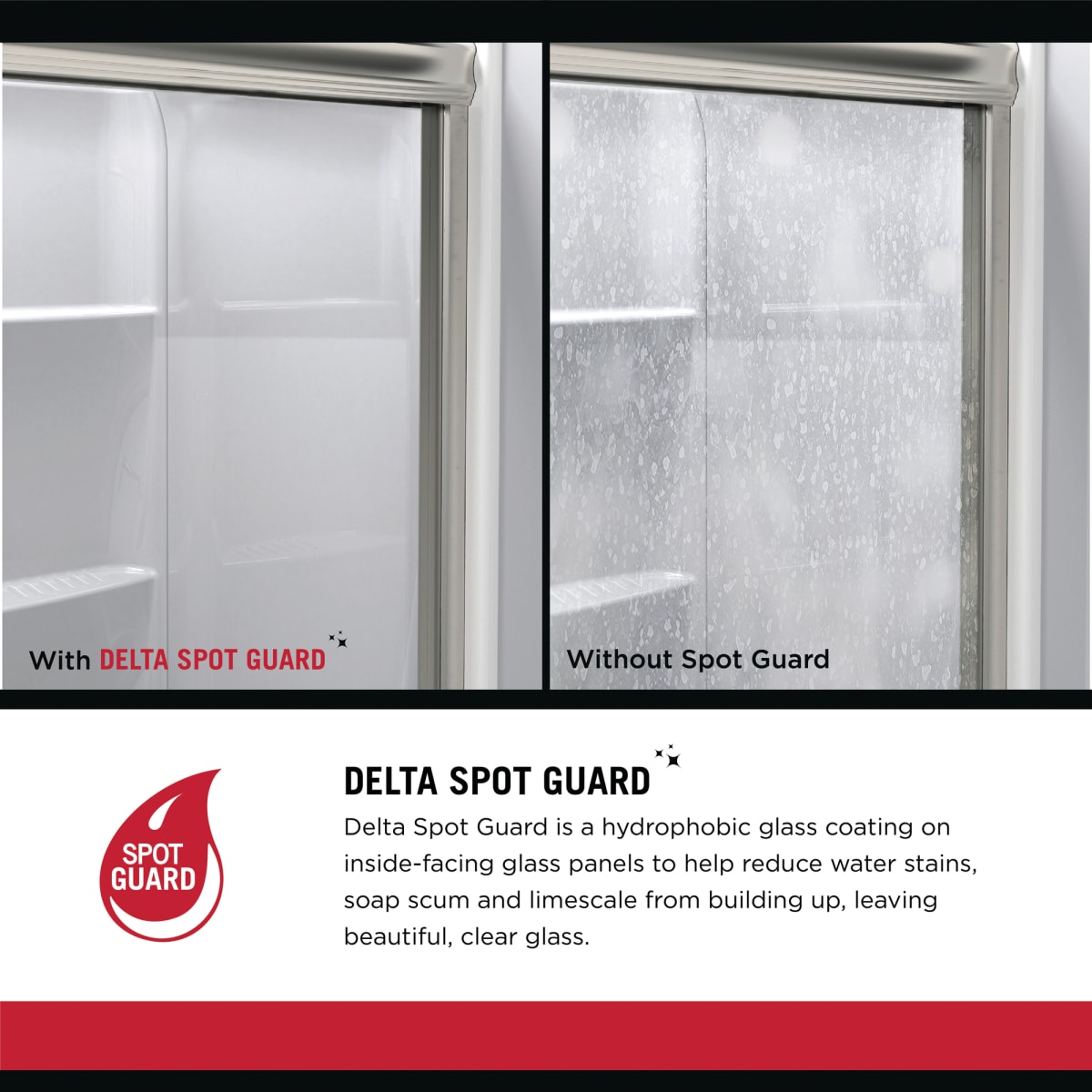 Delta Sd3172700 Chrome Trinsic 71 High X 58 1 2 Wide Sliding