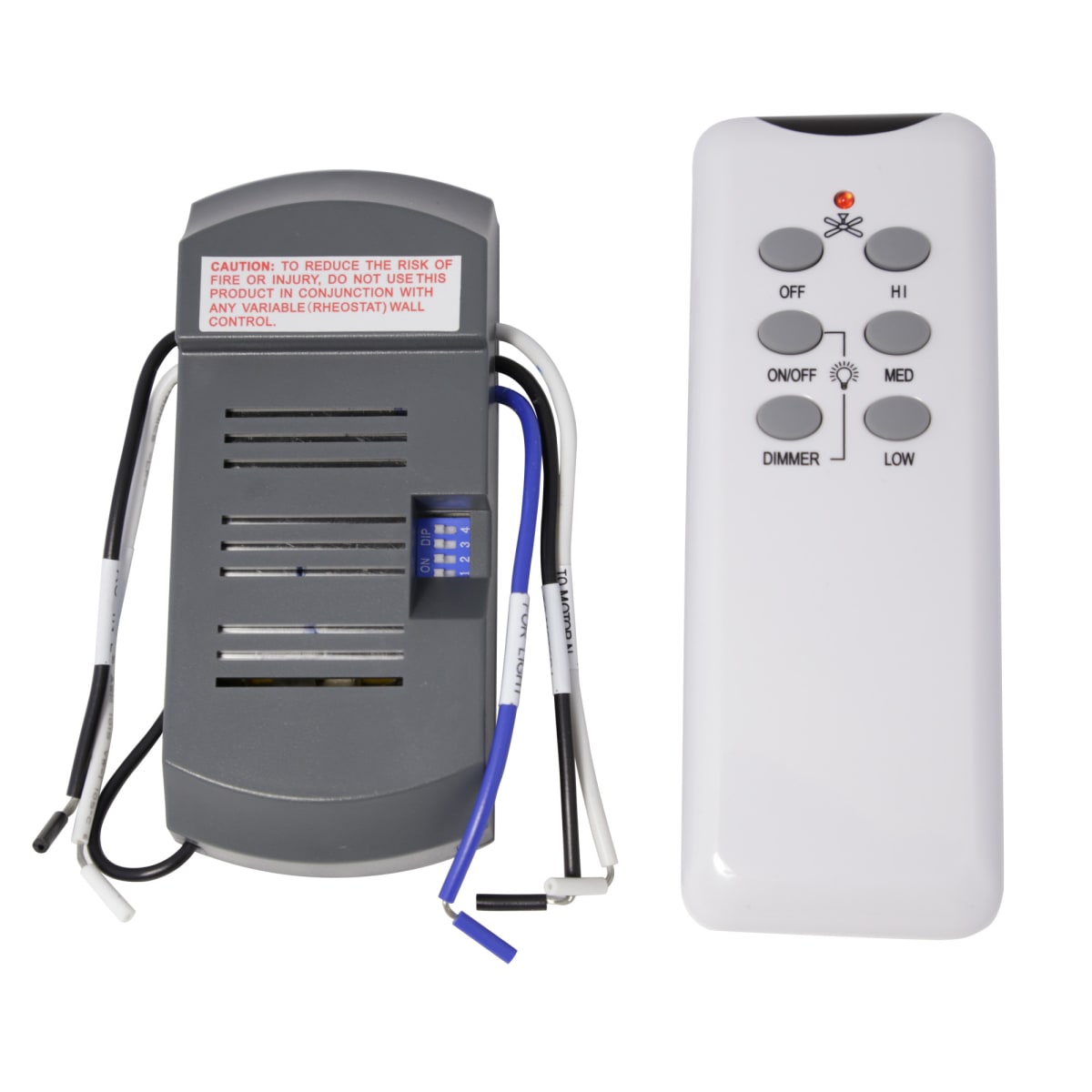AA＋❗️ Design House 154286 White Universal Ceiling Fan Remote