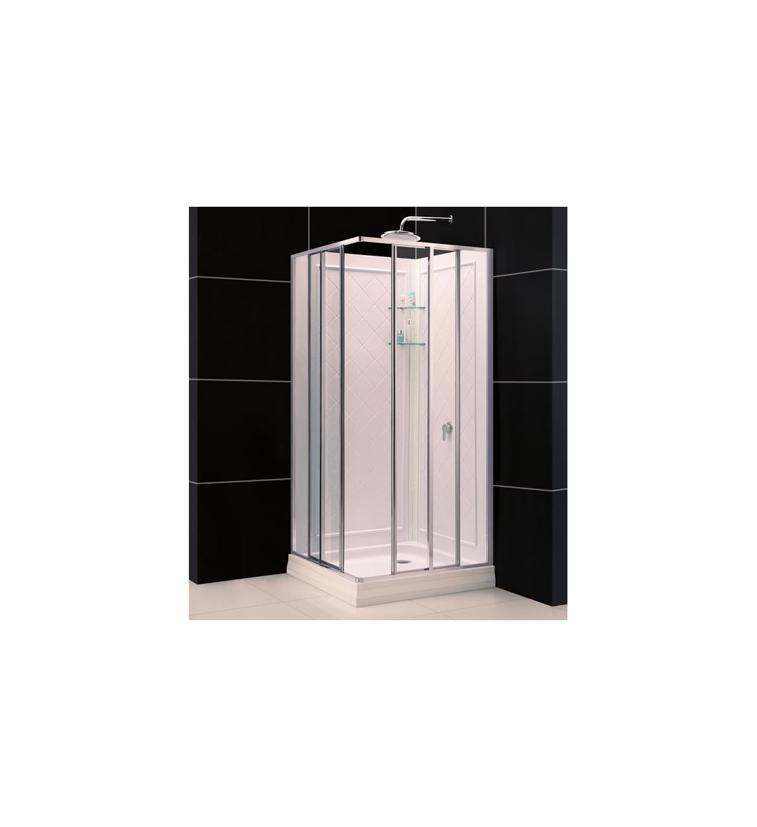 DreamLine SHBW-1440742-01 White Shower Wall Trim-to-Size 30 DreamLine SHBW-1440742-01 White Shower Wall Trim-to-Size 30