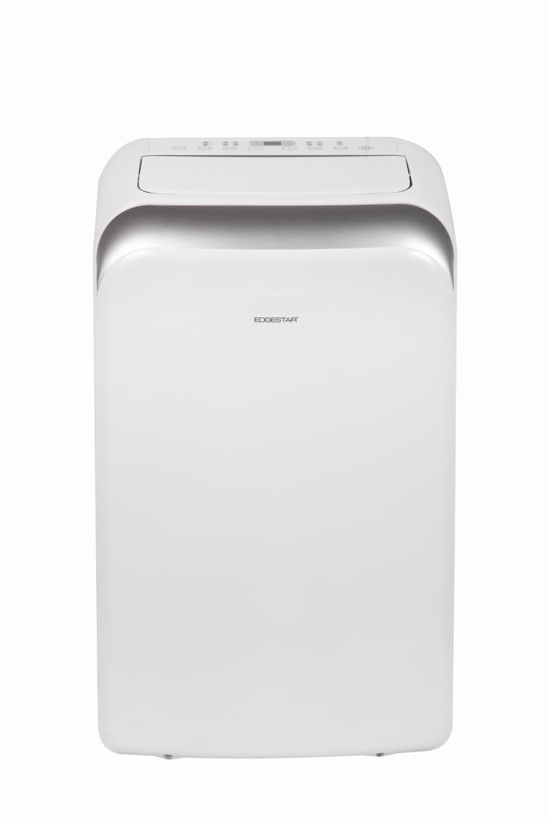 EdgeStar AP14003W White 14,000 BTU 115V Portable Air Conditioner - Cools  Large Room Up To 550 Square Feet - With Dehumidifier, Window Mounting Kit  and Remote Control - VentingDirect.com