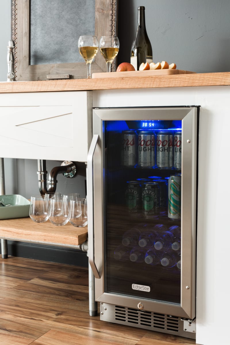 Edgestar built in beverage cooler hotsell