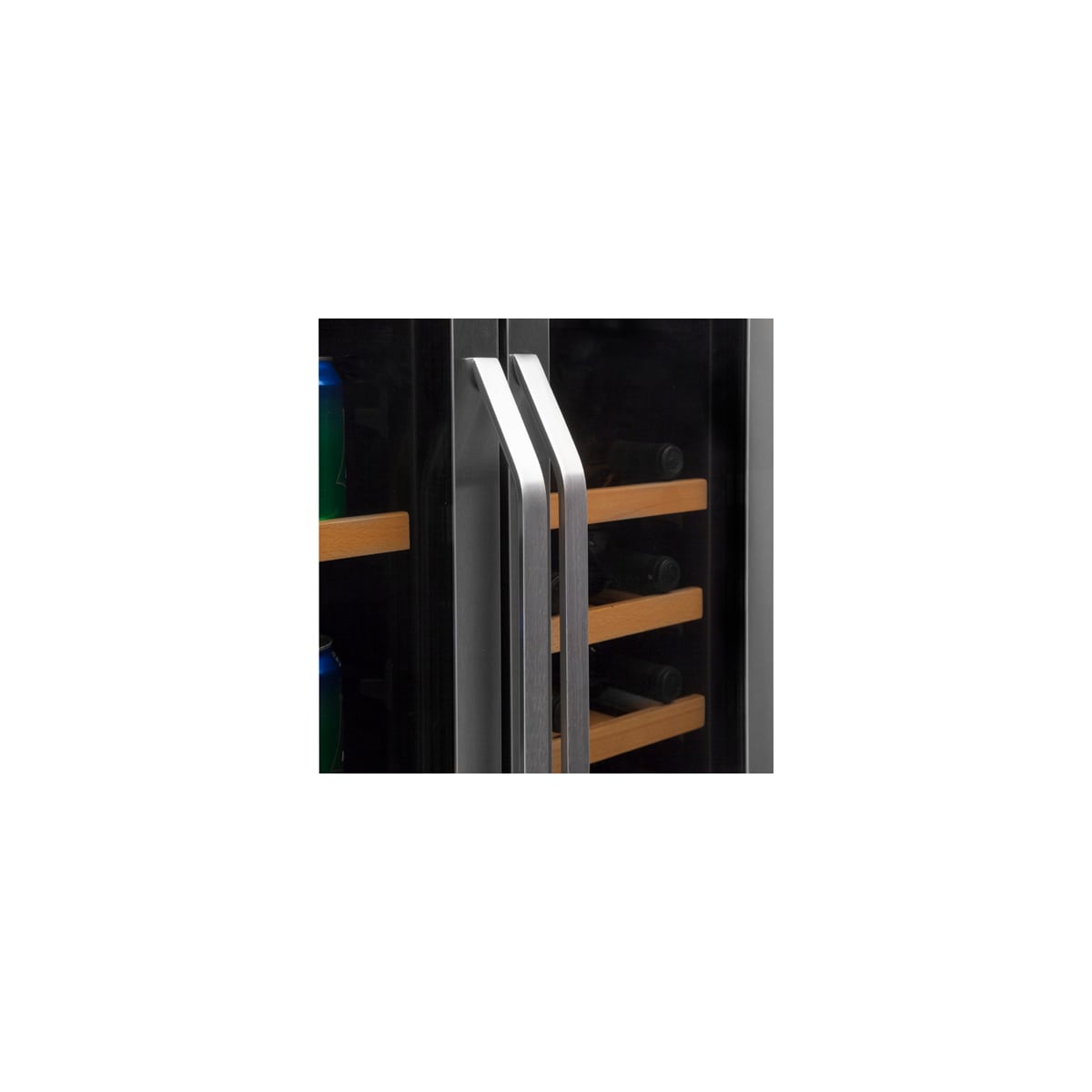 24 Inch Built In Wine And Beverage Cooler With French Doors Cwb1760fd