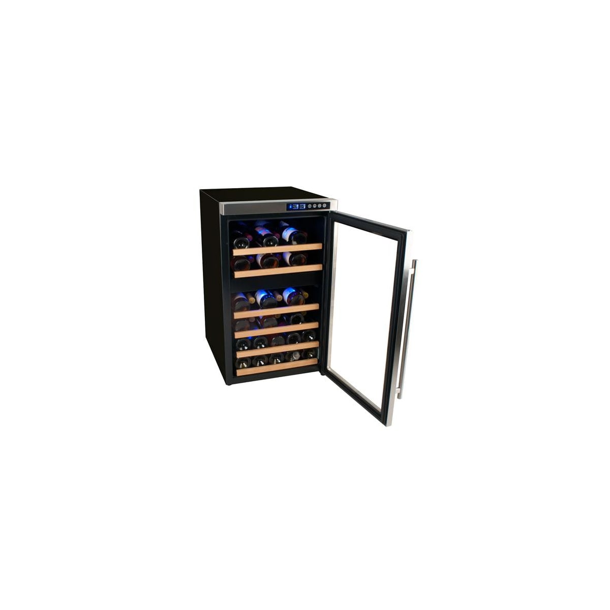 Edgestar 34 Bottle Free Standing Dual Zone Wine Cooler Cwf340dz
