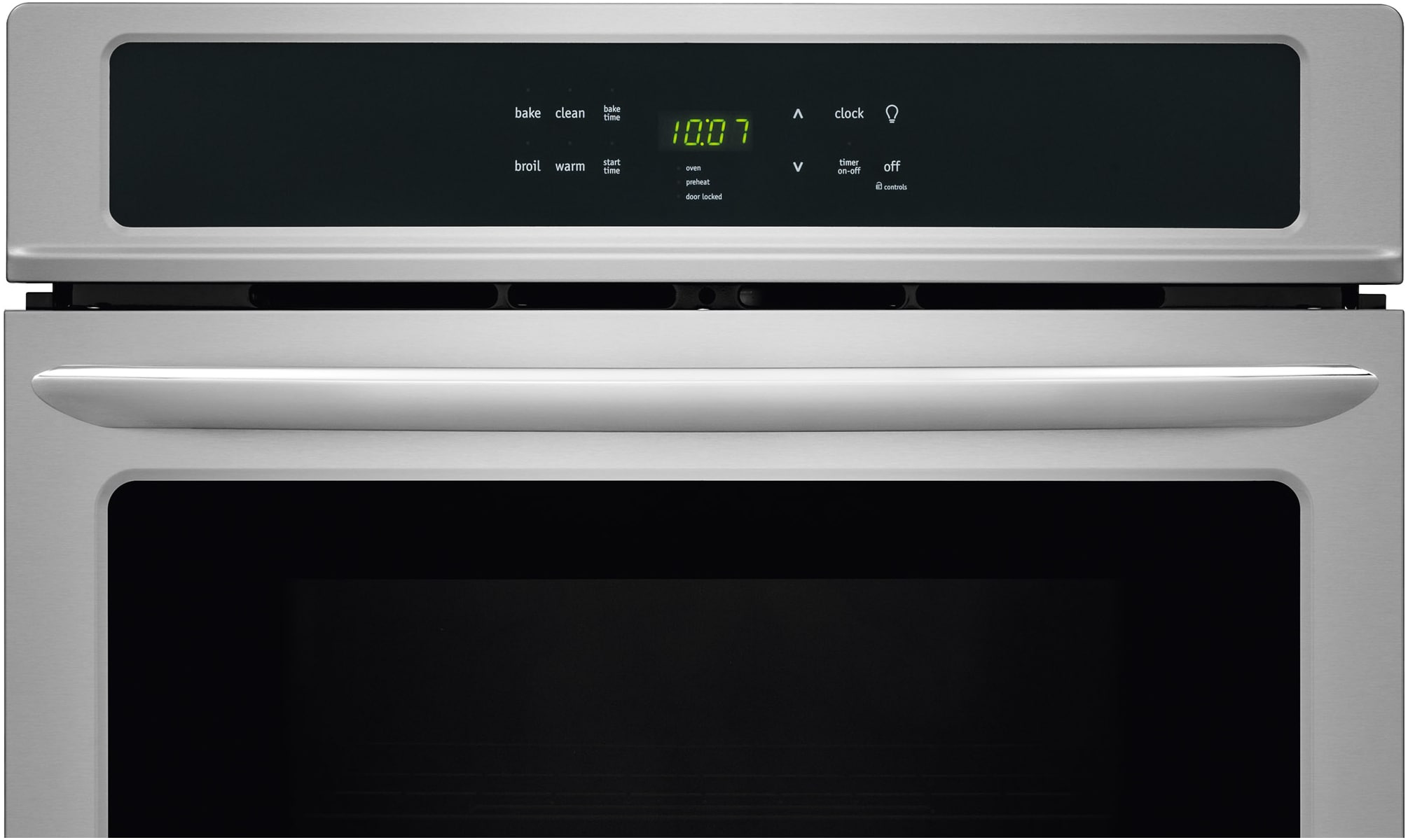 Frigidaire Fgew3045pf Stainless Steel 30 Inch Wide 4 6 Cu Ft Electric Wall Oven With Smudge Proof Stainless Steel Finish From The Gallery Series Ventingdirect Com