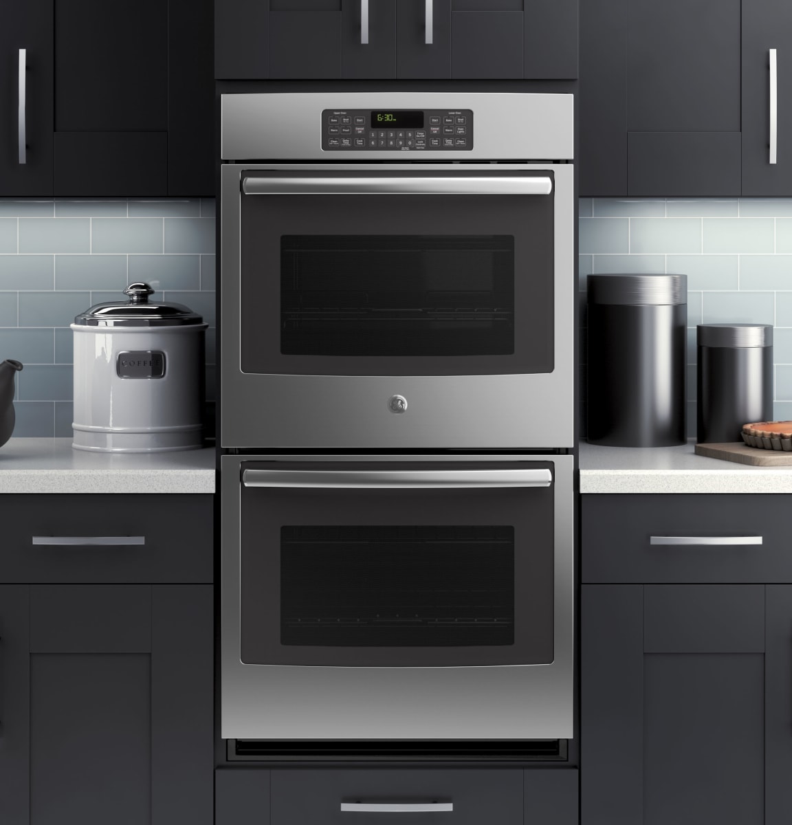 ge double oven f97 code