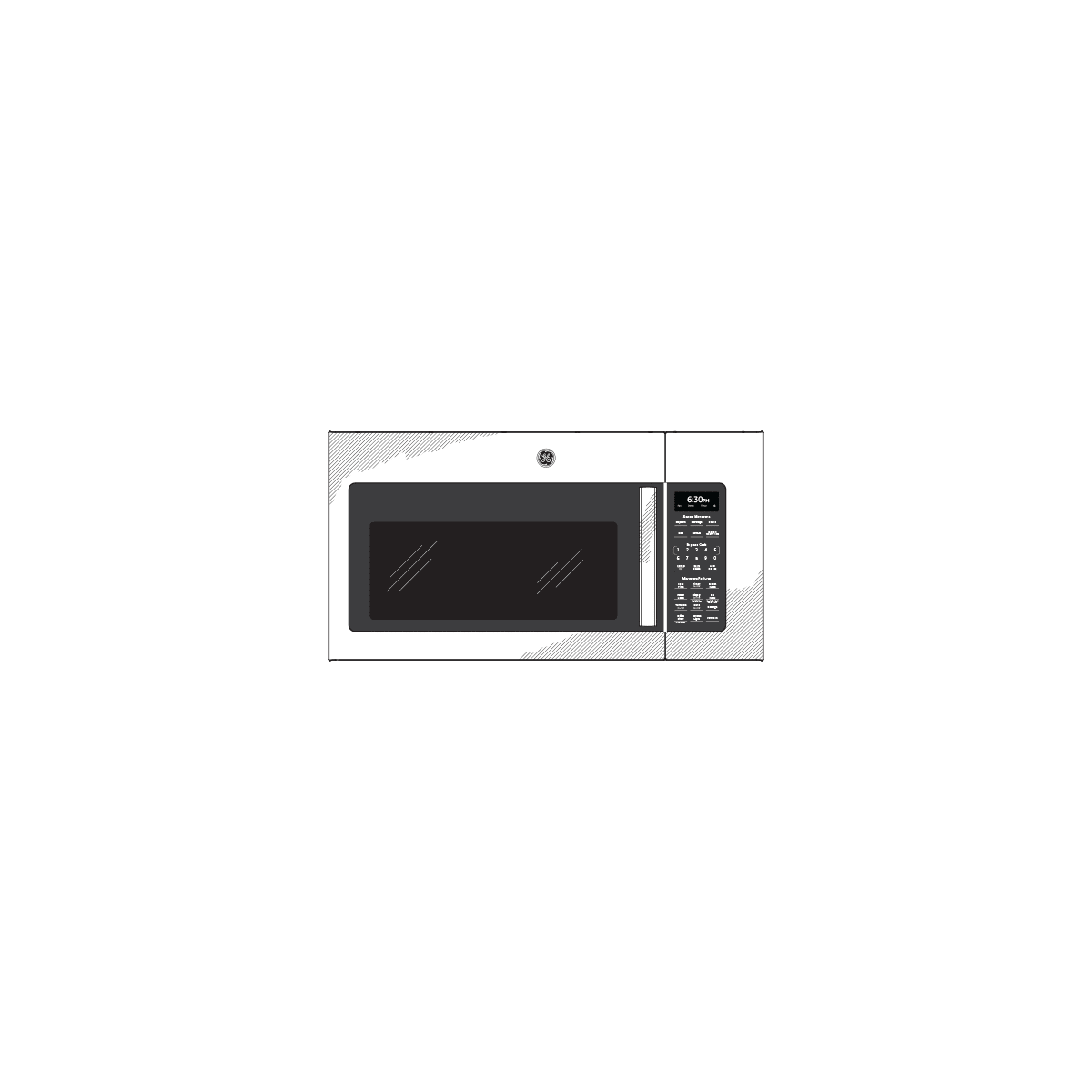 Ge microwave deals jnm7196skss