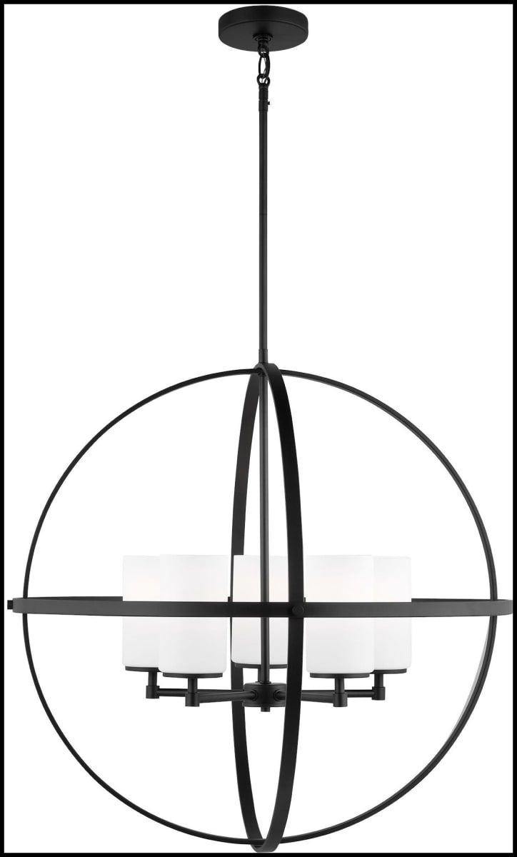 Generation Lighting 3124605-848 Satin Brass Alturas 5 Light Generation Lighting 3124605-848 Satin Brass Alturas 5 Light