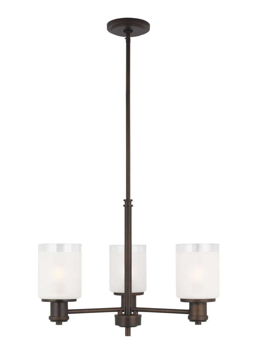 一番の贈り物 Generation Lighting 3139803-710 Bronze Norwood 3 Light 20 落葉樹