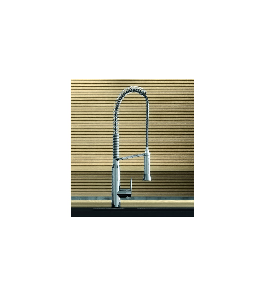 Grohe 32951000 Starlight Chrome K7 Pre-Rinse Kitchen Faucet ...