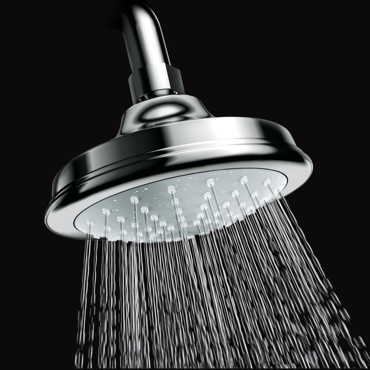 Grohe 27811000 Starlight Chrome Euphoria Rustic 5 Shower Head With Dreamspray Technology 2 0 Gpm Faucetdirect Com