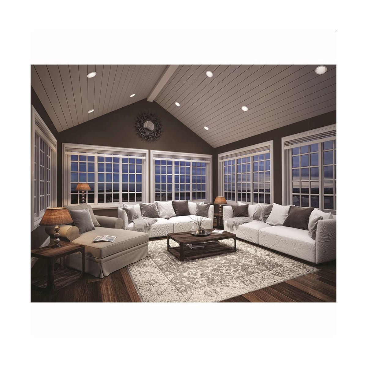 Halo sloped recessed on sale lighting