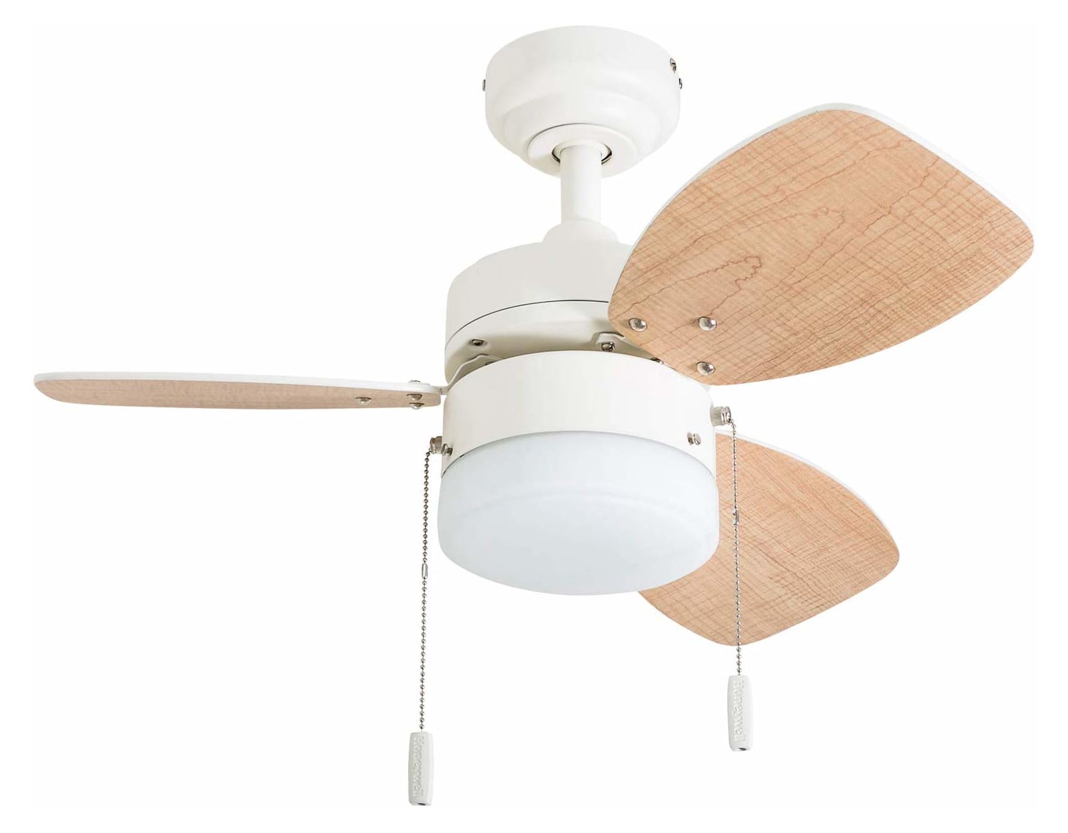 Honeywell Ocean Breeze Ceiling Fan, Brushed Nickel Finish, 30 Inch - 50601