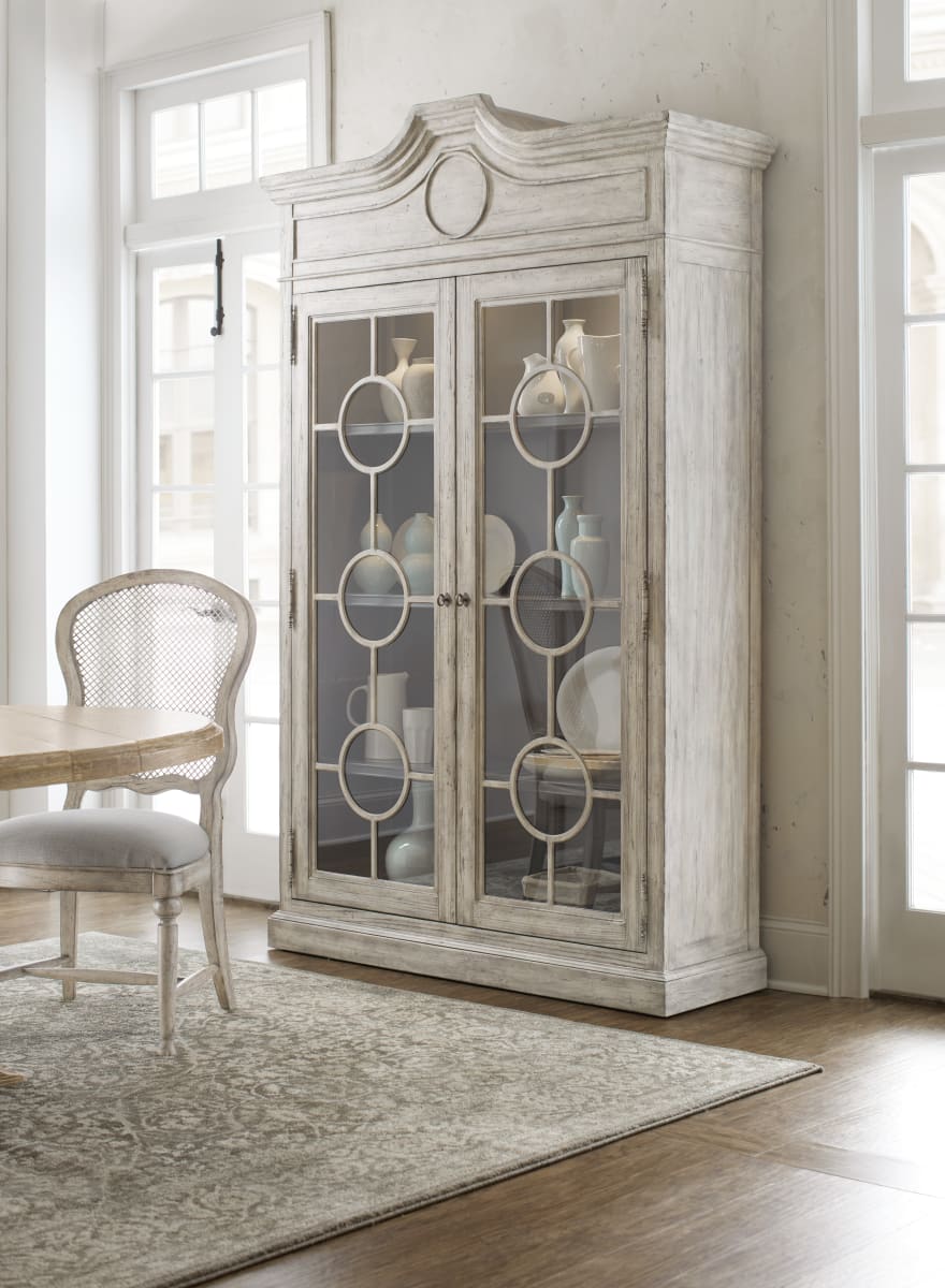 Hooker furniture top display cabinet