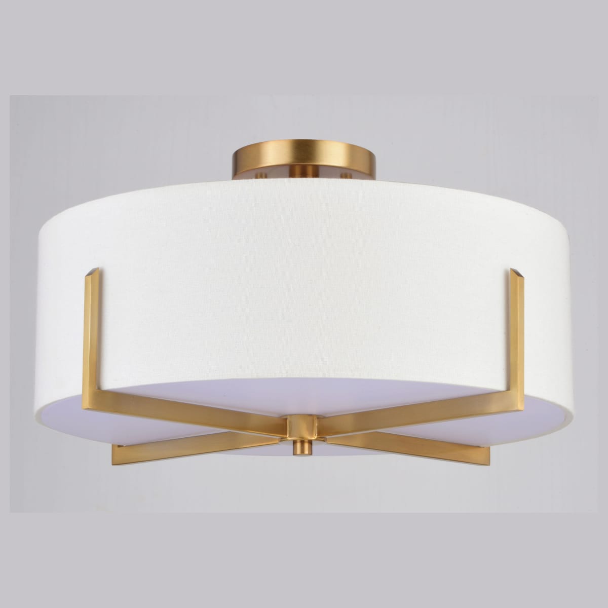 James Allan VXCF91714NB Natural Brass Malibu 4 Light 18