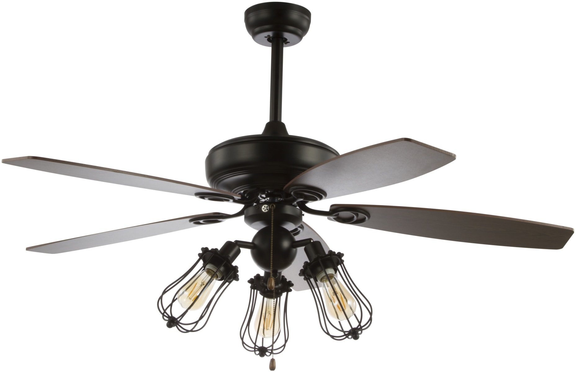 JONATHAN Y Lighting JYL9601A Black Lucas 52
